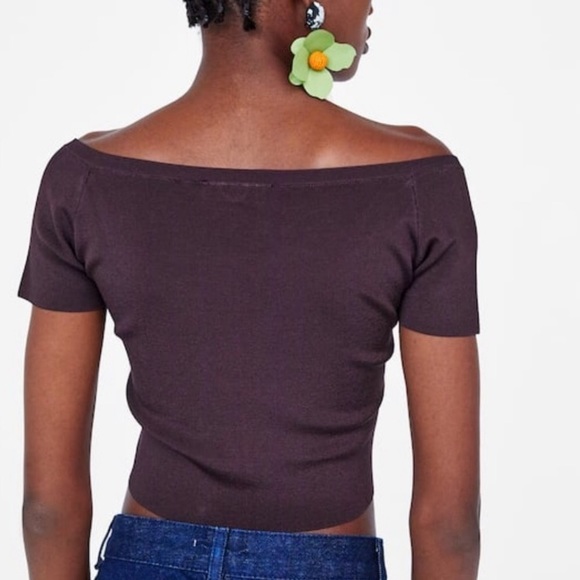 Zara knit crop top - Picture 2 of 5